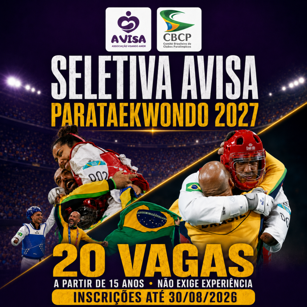 eletiva de Parataekwondo 2027 da AVISA para pessoas com deficiência